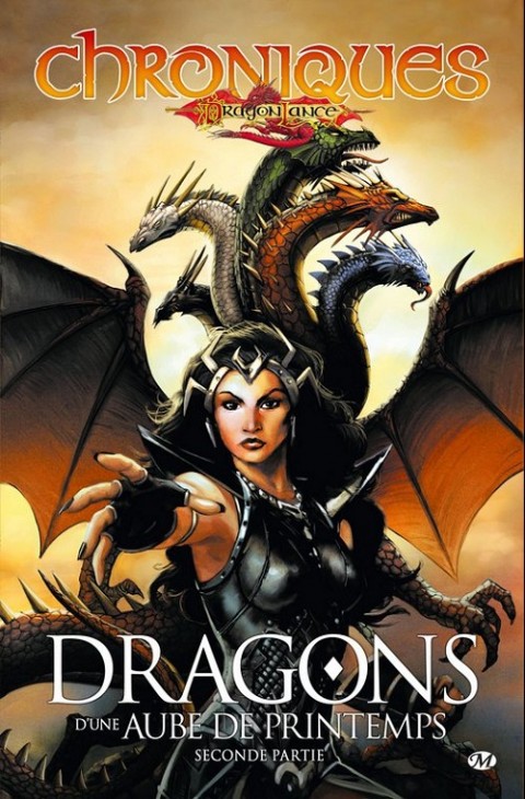 Couverture de l'album Chroniques de DragonLance Tome 4 Dragons d'une aube de printemps, seconde partie