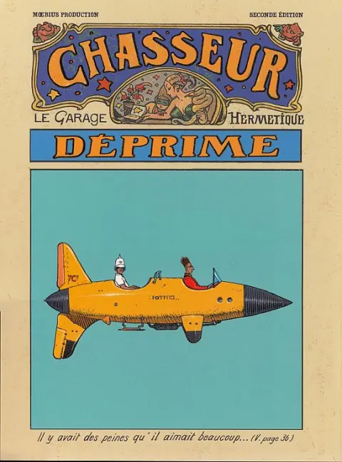 Couverture de l'album Major Fatal Tome 3 Le chasseur déprime