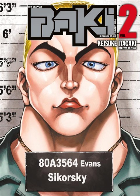 New grappler Baki Vol. 2