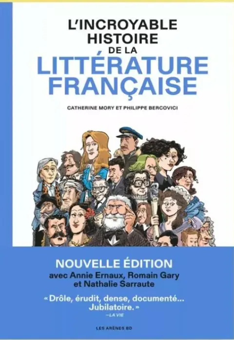 Couverture de l'album L'Incroyable Histoire de la Littérature Française