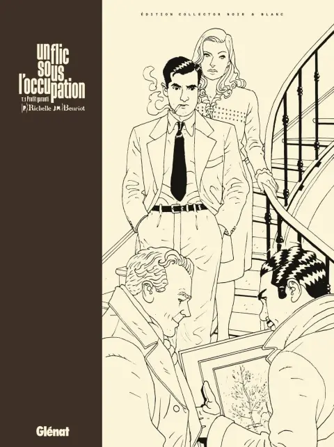 Couverture de l'album Un flic sous l'Occupation Tome 1 Profit garanti