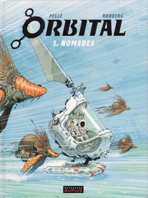 Couverture de l'album Orbital Tome 3 Nomades