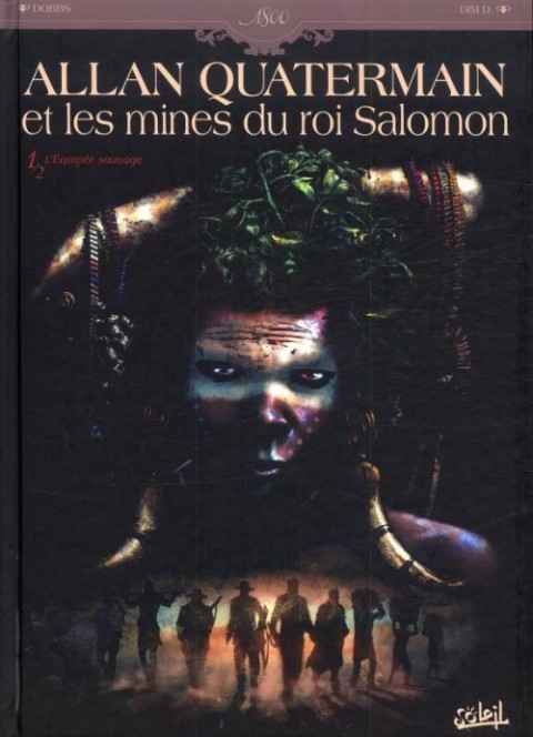Couverture de l'album Allan Quatermain et les mines du Roi Salomon Tome 1 L'Équipée Sauvage