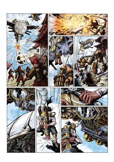 Planche de l'album Milenia 1 L'empreinte de Gaarna