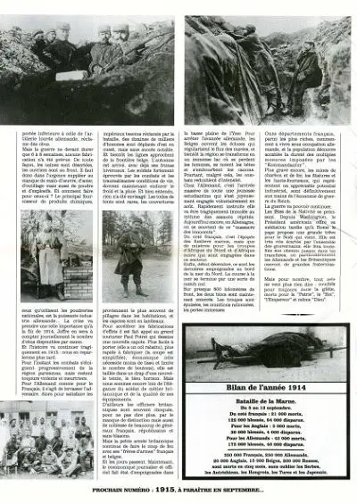 Verso de l'album Putain de guerre ! Tome 1 1914