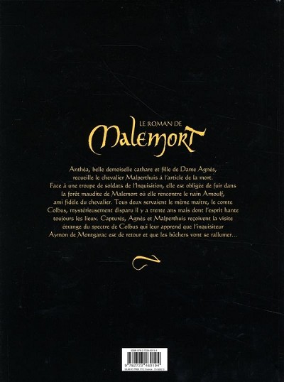 Verso de l'album Le Roman de Malemort Intégrale