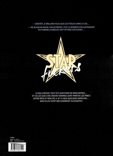 Verso de l'album Starfuckers
