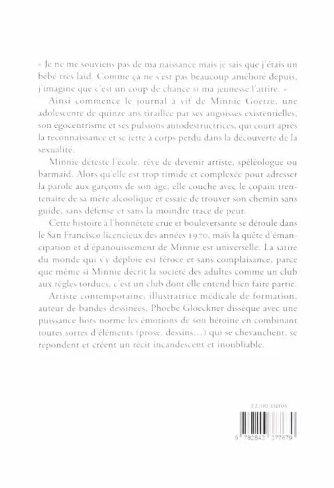 Verso de l'album Vite, trop vite