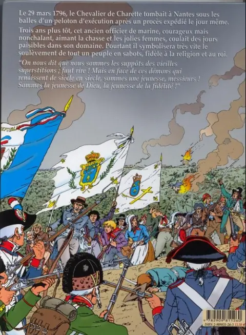Verso de l'album Avec Charette
