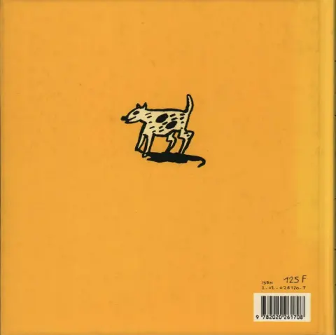 Verso de l'album Carnet de voyages Tome 1 1981-1989
