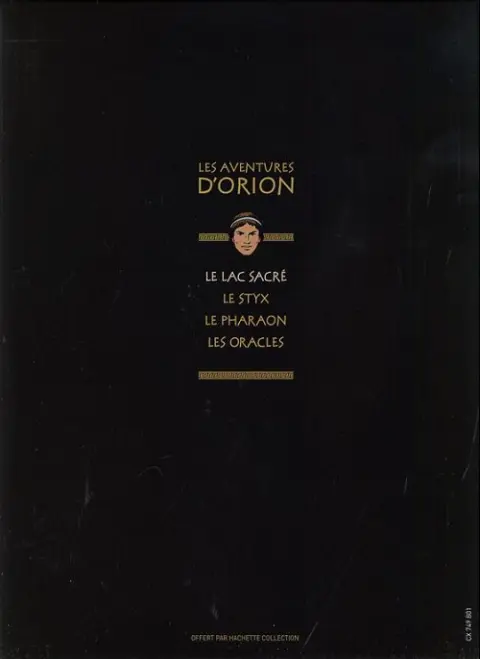 Verso de l'album Orion Tome 1 Le lac sacré