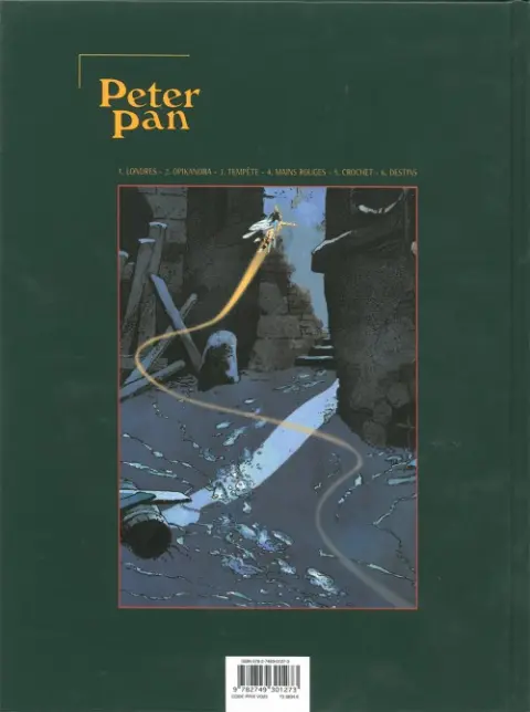 Verso de l'album Peter Pan Tome 6 Destins