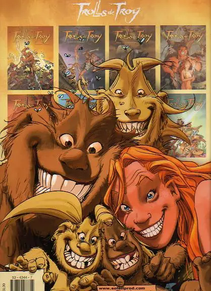 Verso de l'album Trolls de Troy Tome 7 Plume de sage