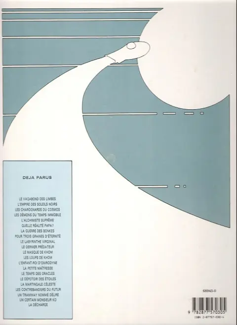 Verso de l'album Le Vagabond des Limbes Tome 7 La guerre des Bonkes