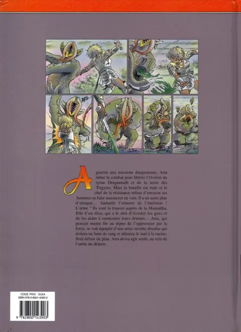 Verso de l'album Aria Tome 31 La Mamaïtha