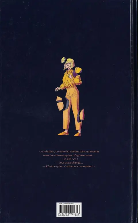 Verso de l'album Arq Tome 14 Intrus