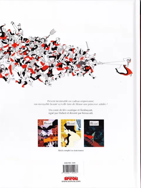 Verso de l'album Beauté Tome 3 Simples Mortels
