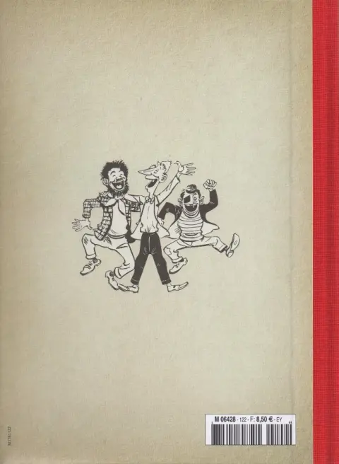 Verso de l'album Les Pieds Nickelés - La collection Tome 123 Les Pieds Nickelés dans les Balkans