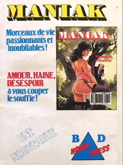 Verso de l'album Raptus Tome 12 L'héritage