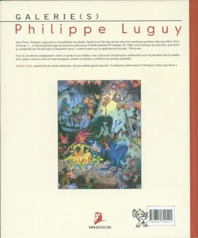 Verso de l'album Dessous graphiques