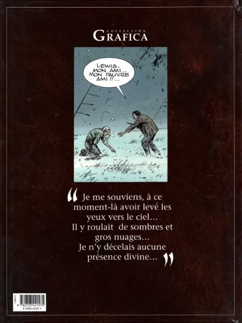 Verso de l'album Black Hills 1890 Tome 4 One eye