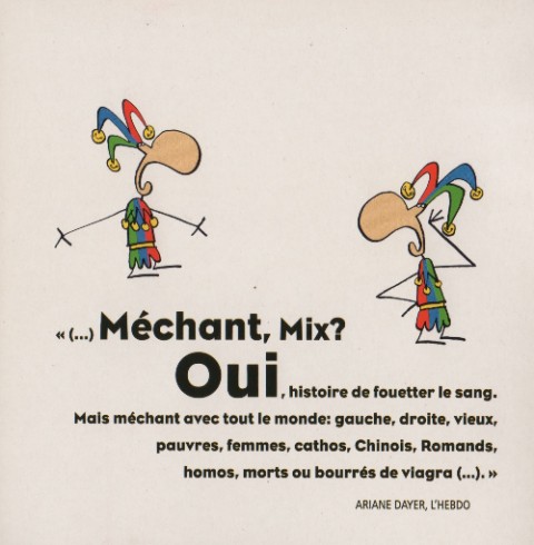 Verso de l'album Mix & Remix 2000 - Mix & Remix C'est à moi que tu causes ?...