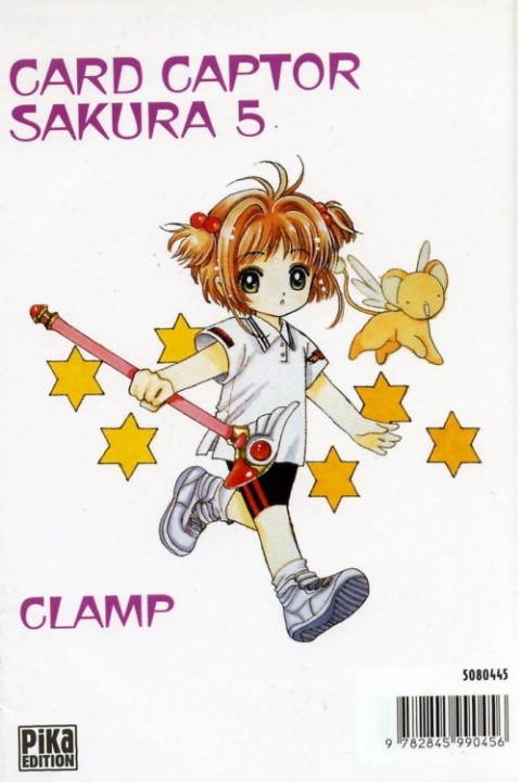 Verso de l'album Card Captor Sakura 5