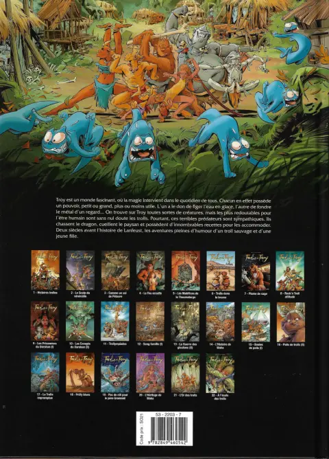 Verso de l'album Trolls de Troy Tome 8 Rock'n Troll attitude