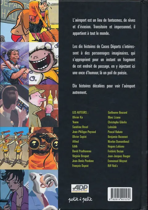 Verso de l'album Cases départs