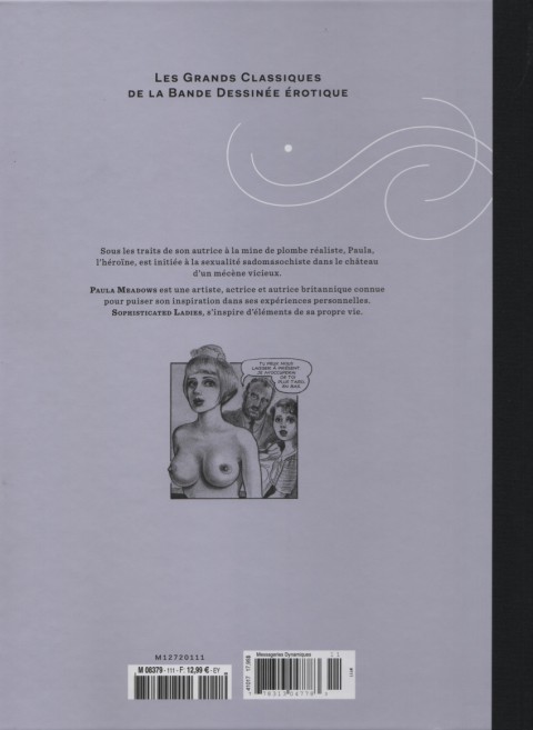 Verso de l'album Les Grands Classiques de la Bande Dessinée Érotique - La Collection Tome 111 Sophisticated Ladies