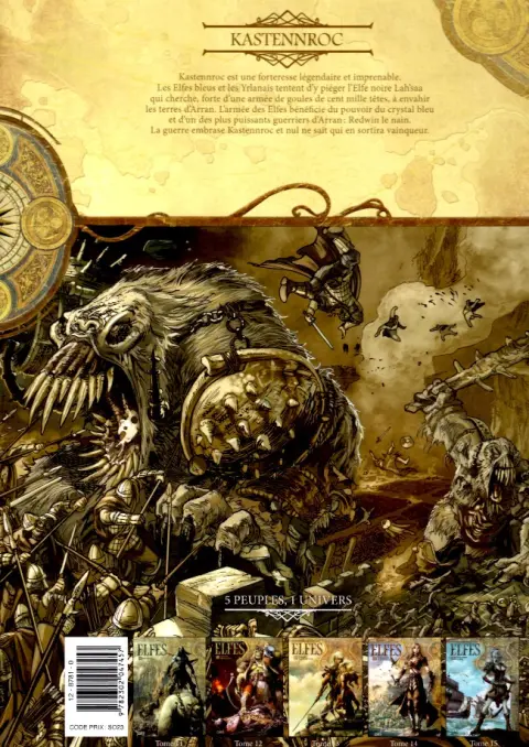 Verso de l'album Elfes Tome 11 Kastennroc