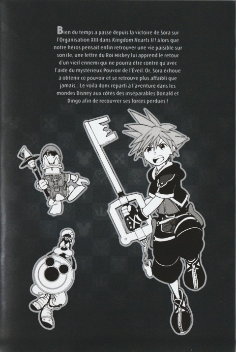 Verso de l'album Kingdom Hearts III 1