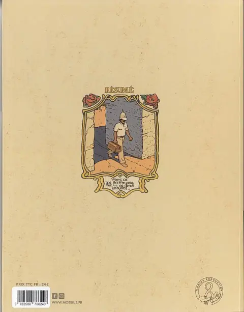 Verso de l'album Major Fatal Tome 3 Le chasseur déprime