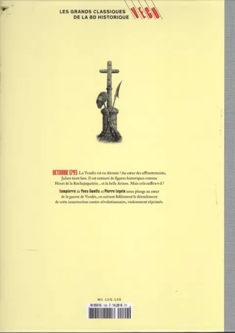 Verso de l'album Les grands Classiques de la BD Historique Vécu - La Collection Tome 130 Dampierre - Tome IV : Le Complot de Laval