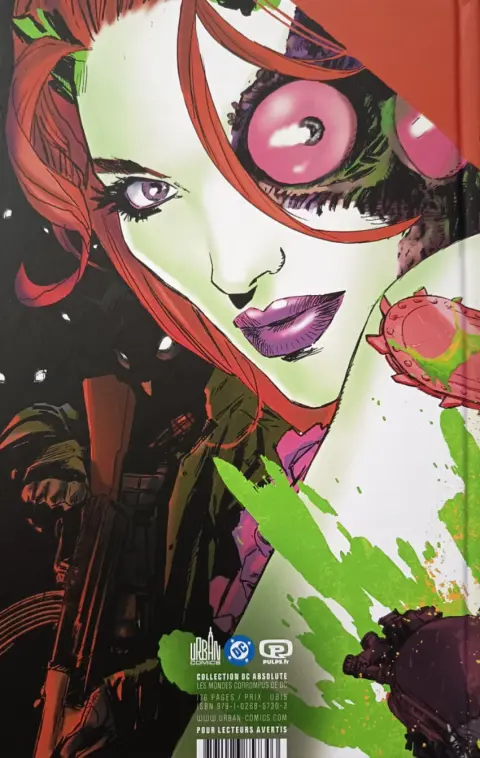Verso de l'album Absolute Batman Tome 3 L'Atelier du Diable