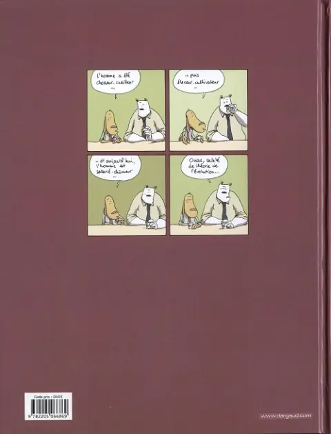 Verso de l'album Dans mon open space Tome 4 Variable d'ajustement