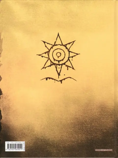 Verso de l'album L'Étoile du désert Tome 4