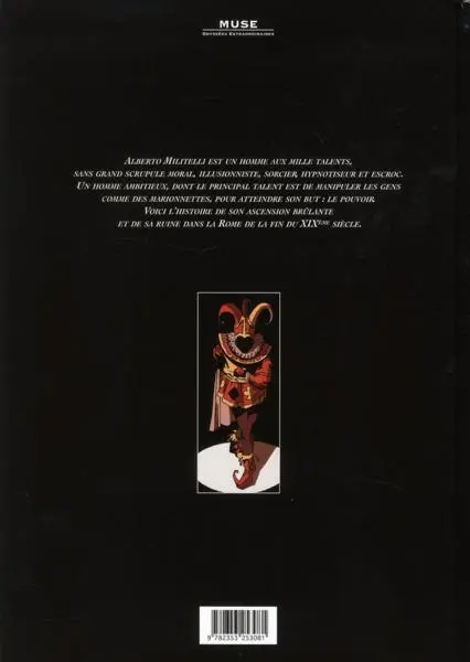 Verso de l'album Le Fauteuil du Diable