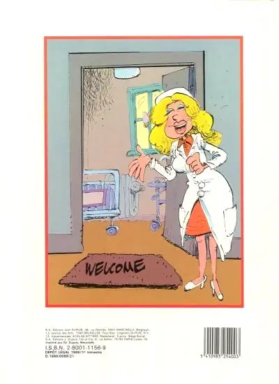 Verso de l'album Les Femmes en Blanc Tome 1