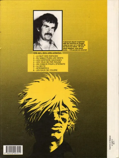 Verso de l'album Jeremiah Tome 9 Un hiver de clown