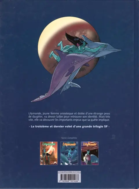 Verso de l'album Lilymande Tome 3 Termin'île