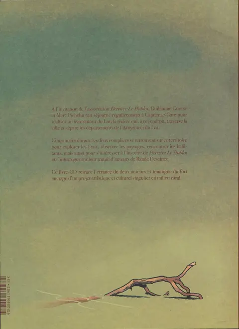 Verso de l'album Lost on the Lot