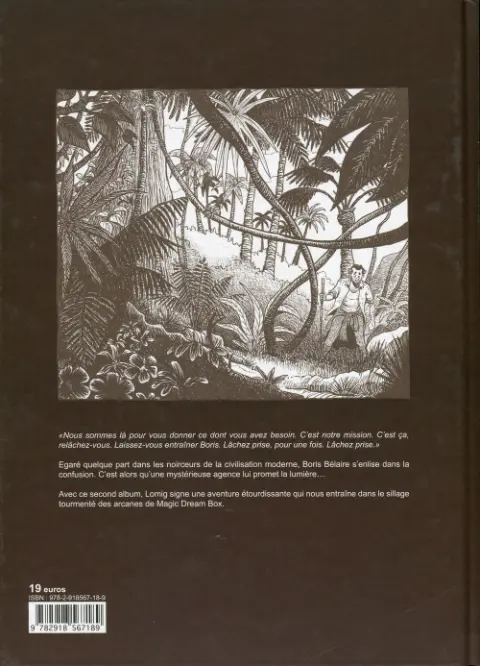 Verso de l'album Magic Dream Box