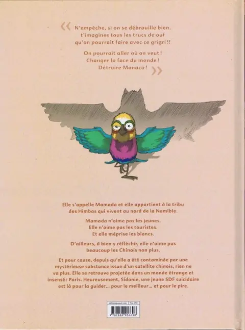 Verso de l'album Mamada Tome 2 Tonitruante résidente