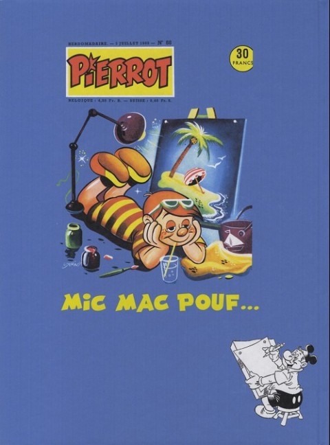 Verso de l'album Mic Mac Pouf Le sarcophage de cristal