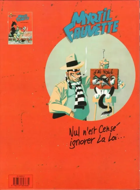 Verso de l'album Myrtil Fauvette Tome 1 Parole de Diable