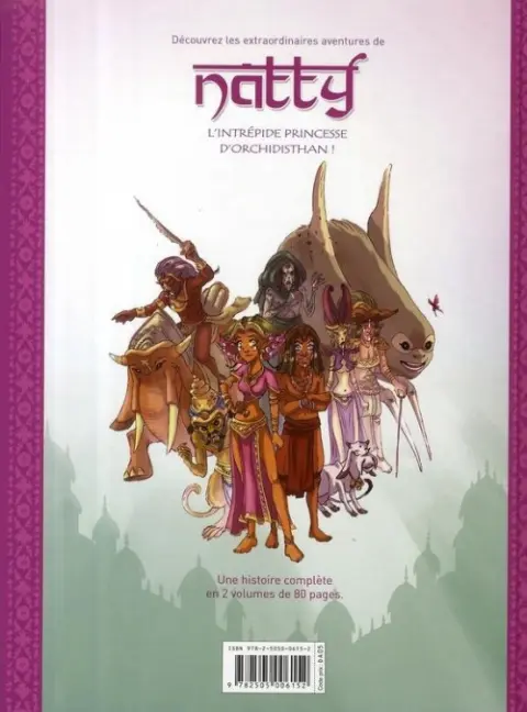 Verso de l'album Natty Tome 2