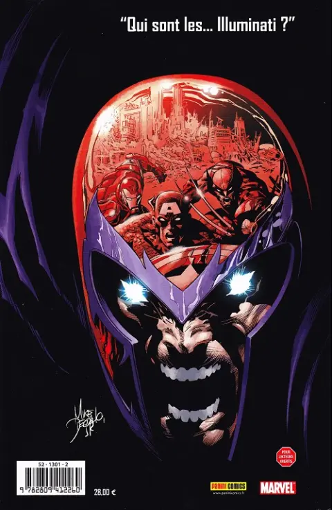 Verso de l'album The New Avengers Tome 3 Révolution
