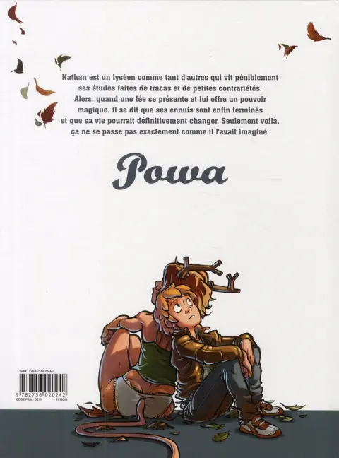 Verso de l'album Powa Tome 1 Chêne