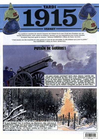 Couverture de l'album Putain de guerre ! Tome 2 1915